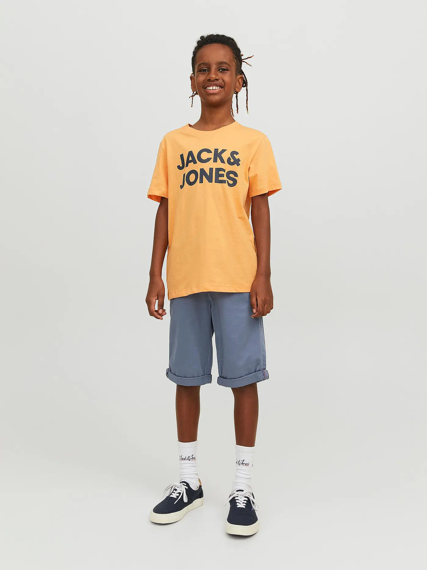 JACK & JONES | Jungen Chinoshorts " JJIBOWIE " | hellblau